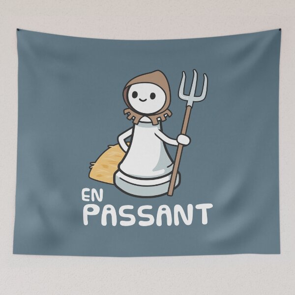Item preview, En Passant Chess Joke designed and sold by ElectricFangs.