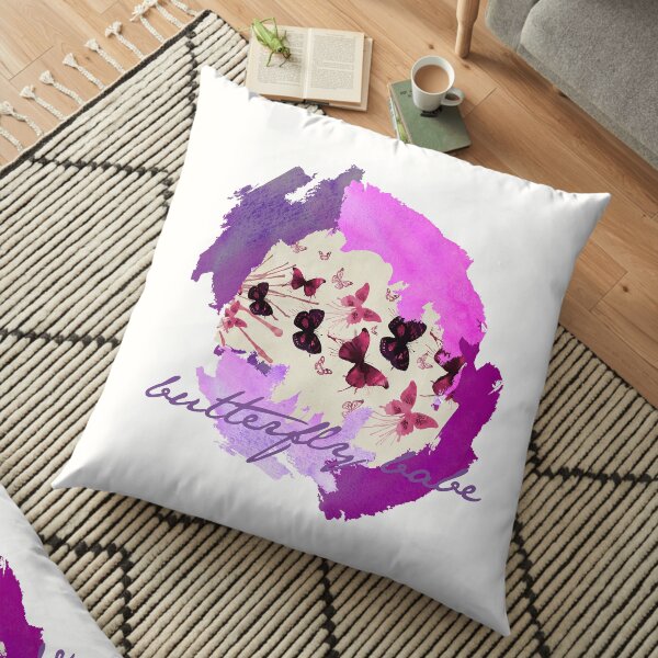 Butterfly Babe Floor Pillow