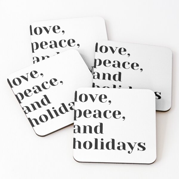 Item preview, love, peace, and holidays designed and sold by theaussiedream.