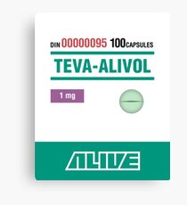 a95 generic drugs Canvas Print