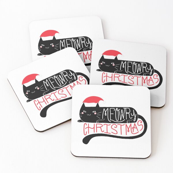 Item preview, Meowry Christmas designed and sold by maramyeonni.