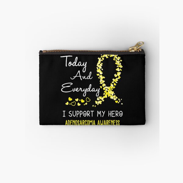 Item preview, Today and Everyday I Support My Hero Adenosarcoma Awareness designed and sold by ArangoaStore.