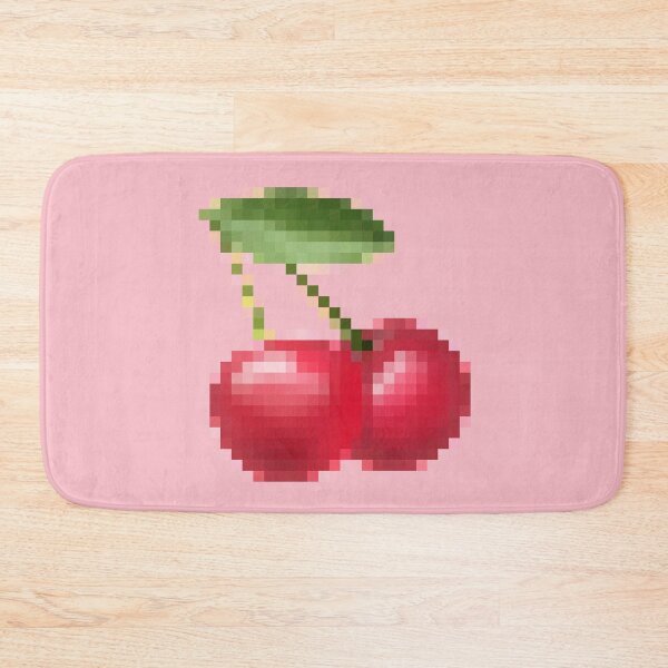 Item preview, Extremely Pixellated Censored Funny Cherry Emoji Meme designed and sold by everything4eva.