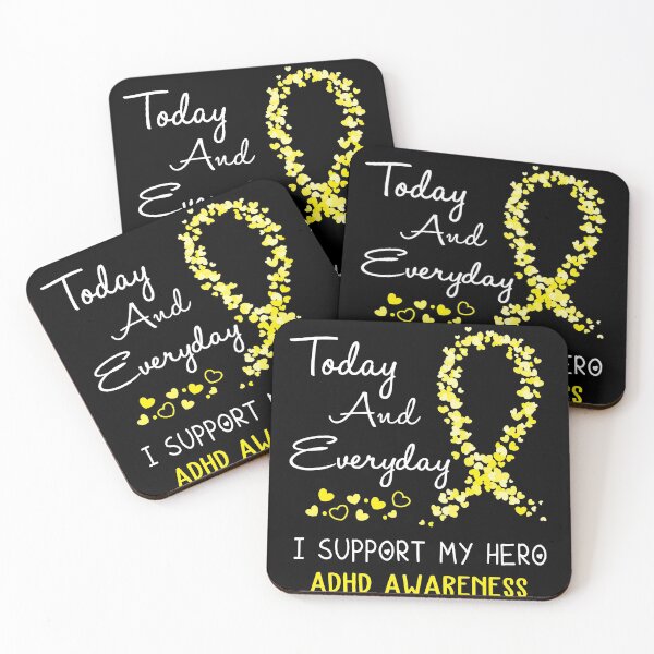 Item preview, Today and Everyday I Support My Hero ADHD Awareness designed and sold by ArangoaStore.