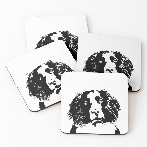 Item preview, English Springer Spaniel Minimalist Dog designed and sold by Whoofster.