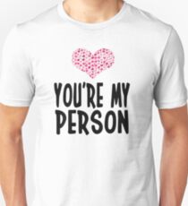 Du bist meine Person Slim Fit T-Shirt