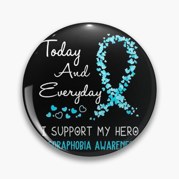 Item preview, Today and Everyday I Support My Hero Agoraphobia Awareness designed and sold by ArangoaStore.