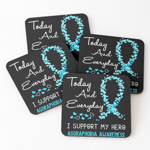 Item preview, Today and Everyday I Support My Hero Agoraphobia Awareness designed and sold by ArangoaStore.