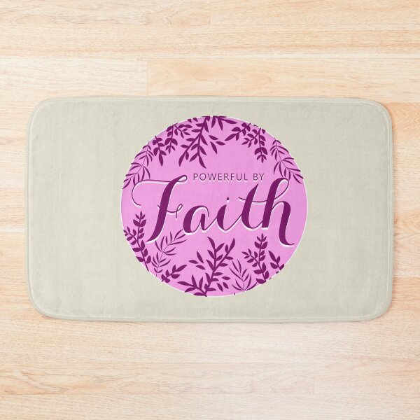 Item preview, Powerful by Faith RC 2021 -  Pink Wreath Design designed and sold by Yesido.