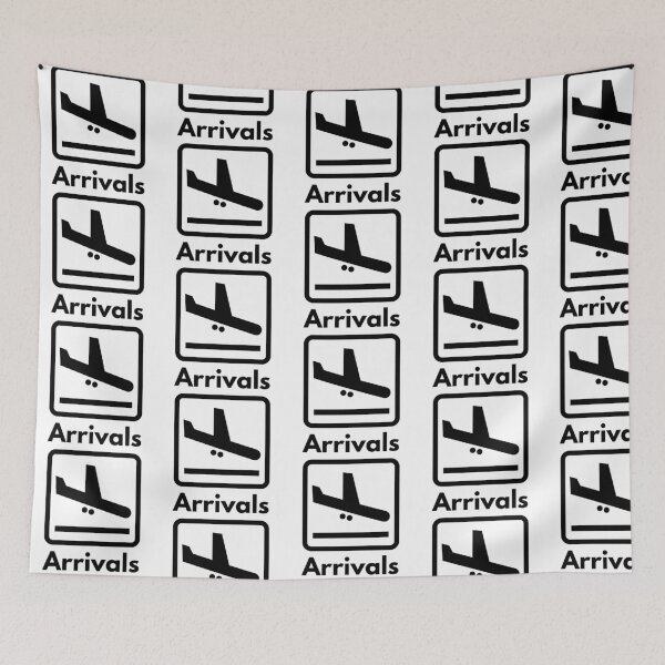 Item preview, Airport Arrivals Sign designed and sold by jetmike.