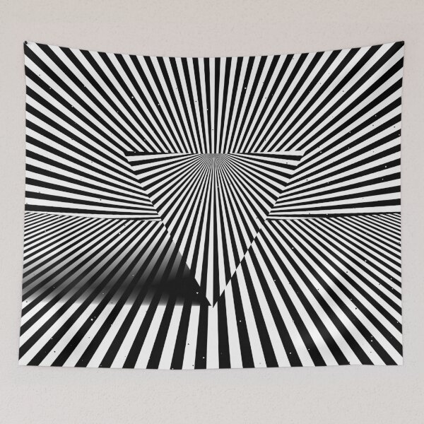 Item preview, Triangle with striped lines designed and sold by divincreador.