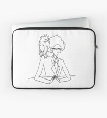A Geography Teacher and his pet Crow Laptop Sleeve