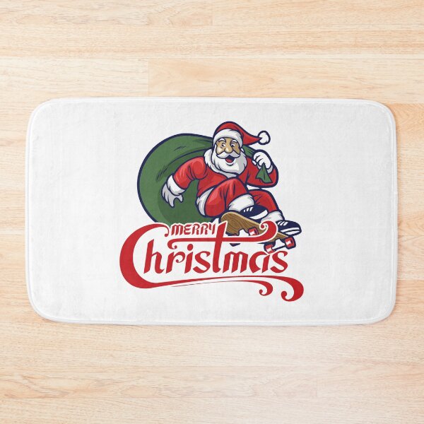 Artikelvorschau, Weihnachten Skateboarding Santa Frohe Weihnachten entworfen und verkauft von timiart.