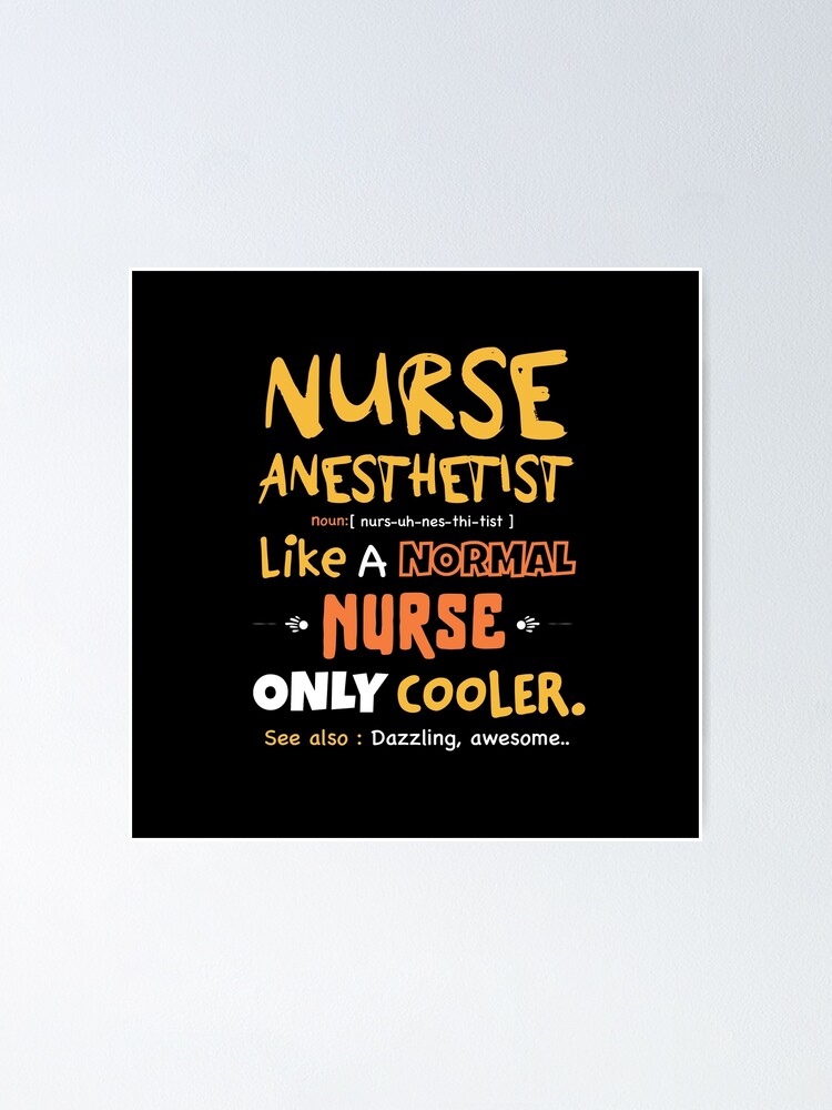 Christmas Nurse Curse Definition Funny Poster for Sale by fantasticpud