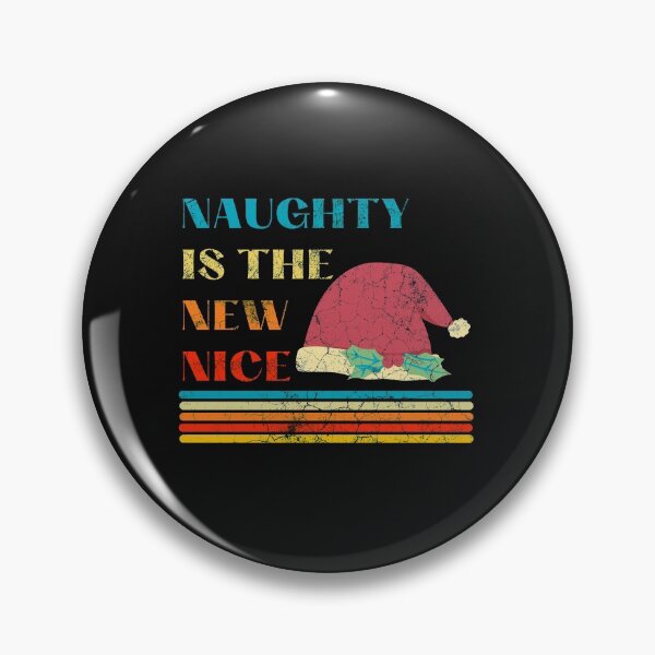 Item preview, Naughty Is The New Nice Funny Christmas Santa designed and sold by DesignsofNote.