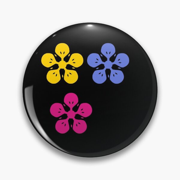Item preview, Flower 3-pack Stickers pattern designed and sold by PrimeScripts.