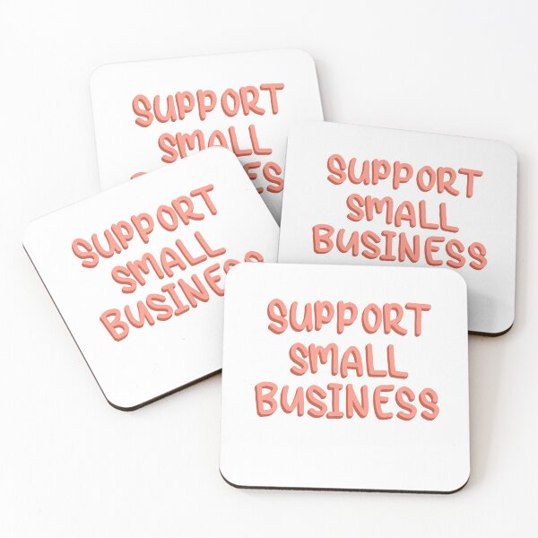 Item preview, support small business (pink) designed and sold by emmalouise-.