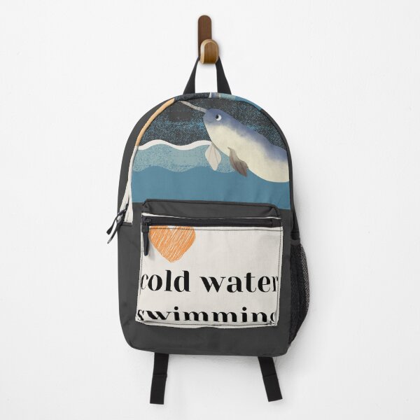 Item preview, Narwhal - I love cold water swimming designed and sold by Wildflow Creations.