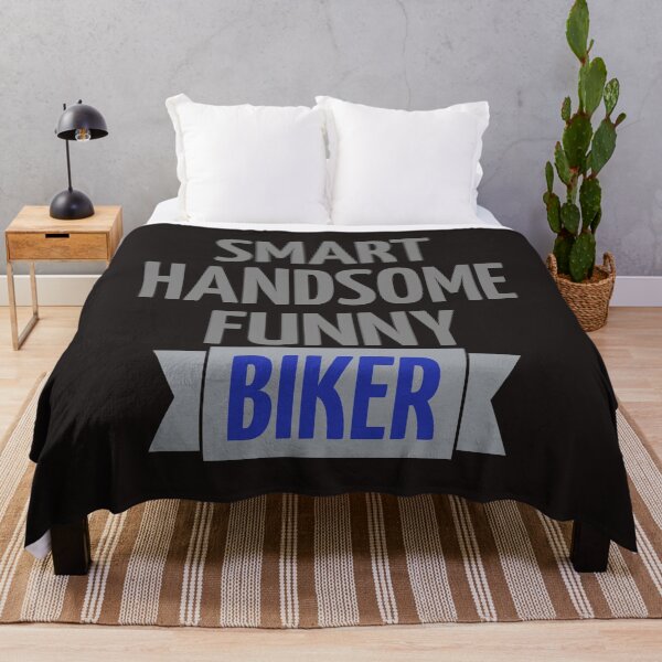 Item preview, smart handsome funny biker designed and sold by efenem.