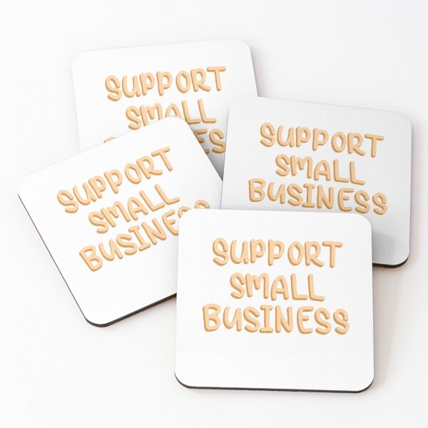 Item preview, support small business (yellow) designed and sold by emmalouise-.