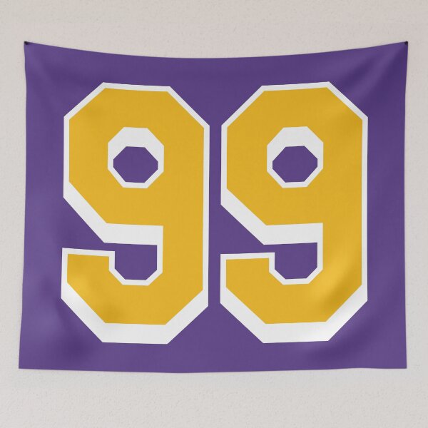 Item preview, 99 Yellow Number ninety-nine Purple Basketball Jersey designed and sold by elhefe.
