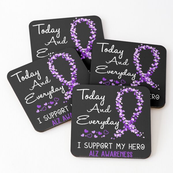 Item preview, Today and Everyday I Support My Hero ALZ Awareness designed and sold by ArangoaStore.
