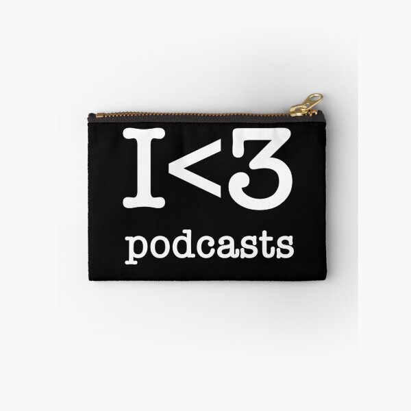 Item preview, I love podcasts text! Simple pattern for podcasts lovers :) designed and sold by CaptainWheels.