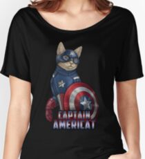 Captain Americat Women's Relaxed Fit T-Shirt