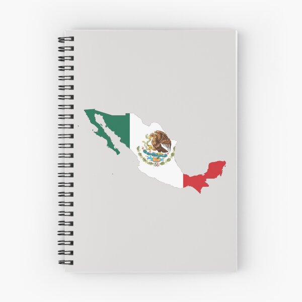 Item preview, Flag Map of Mexico, Mexican Country Map Outline with National Flag Inside designed and sold by mashmosh.