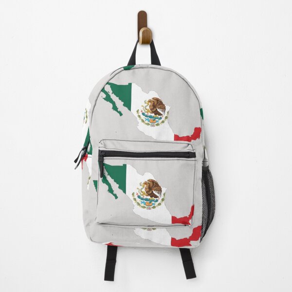 Item preview, Flag Map of Mexico, Mexican Country Map Outline with National Flag Inside designed and sold by mashmosh.
