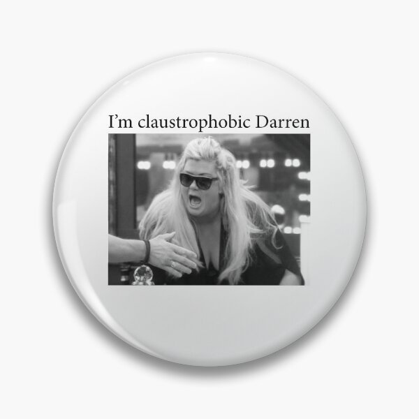 Item preview, I'm claustrophobic Darren! designed and sold by Roxxy Rolla.