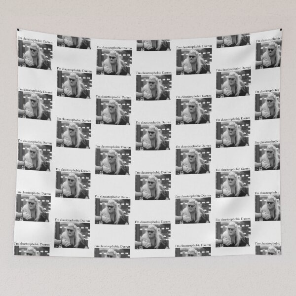 Item preview, I'm claustrophobic Darren! designed and sold by Roxxy Rolla.