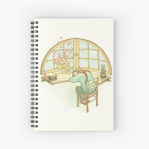 Petit " Poisson-Rêve " Cahier à spirale