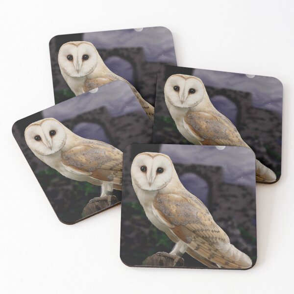 Item preview, Barn Owl at Mow Cop designed and sold by RevolutionEarth.
