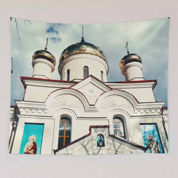 Item preview, Orthodox church with shining domes  designed and sold by helenkaiy.