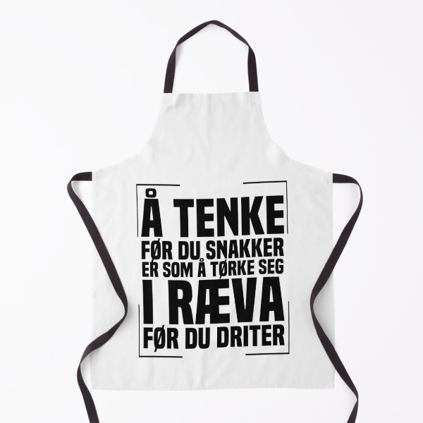 Item preview, Å tenke før du snakker er som å trøke seg i ræva før du driter designed and sold by Callahans.