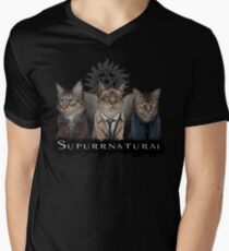 Supurrnatural Men's V-Neck T-Shirt