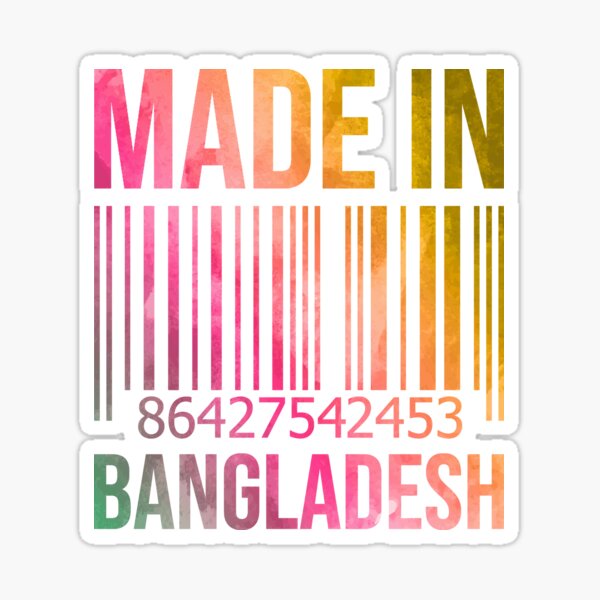 Item preview, Made in Bangladesh in Watercolor designed and sold by XCIV.