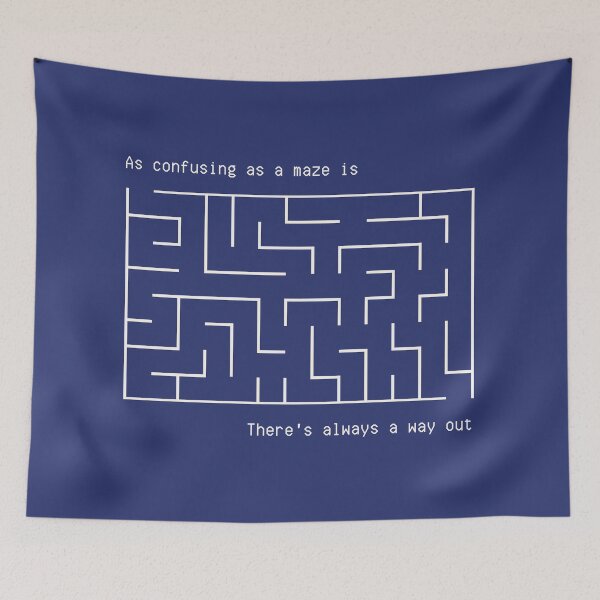 Item preview, A-Maze Me With Your Willpower designed and sold by Colorful Misfits.
