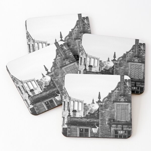 Item preview, Viow of Old Brick Buildings in Edinburgh, Scotland, UK designed and sold by inurey.