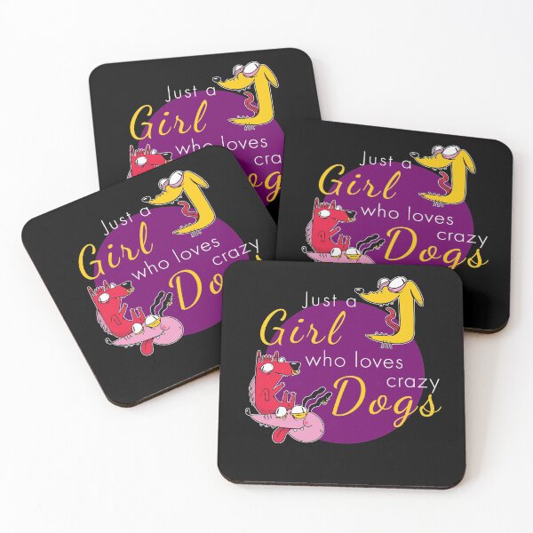 Item preview, Just a girl who loves crazy dogs designed and sold by sketchypages.