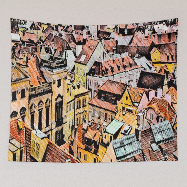 Item preview, Prague Sketch designed and sold by bubble-bulb.