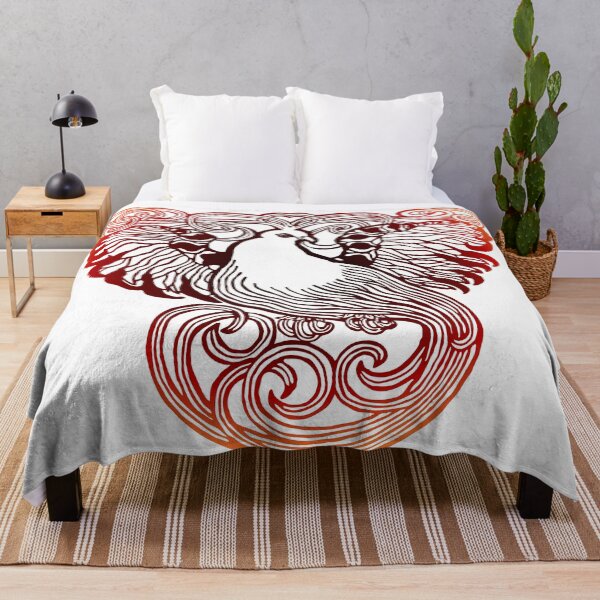Item preview, Abstract Magic Fantastic Red Phoenix Firebird designed and sold by Vintage-TM.