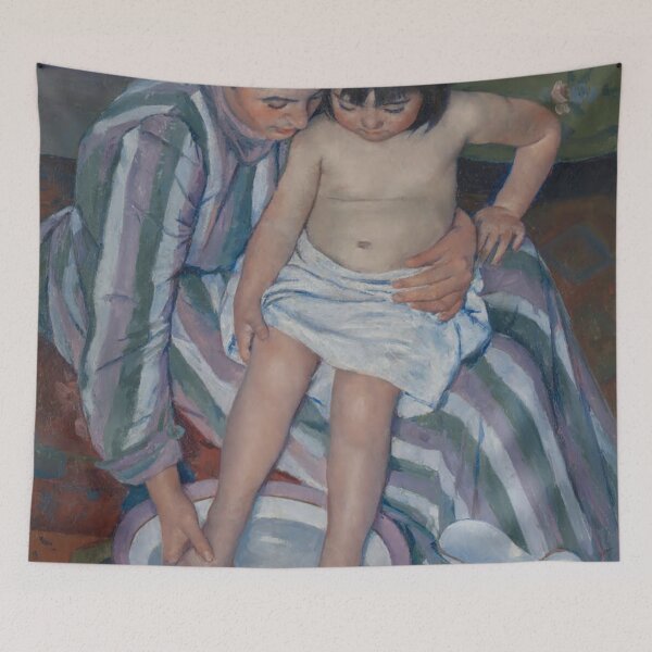 Item preview, The Child's Bath By Mary Cassatt  designed and sold by sunny-007.