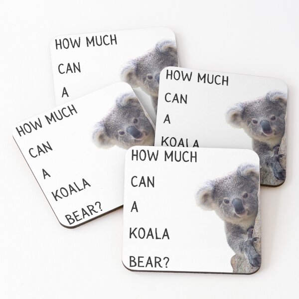 Item preview, How much can a koala bear? designed and sold by JellyBeenzz.