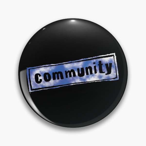Item preview, The Community Logo - Clouds designed and sold by kdraw.