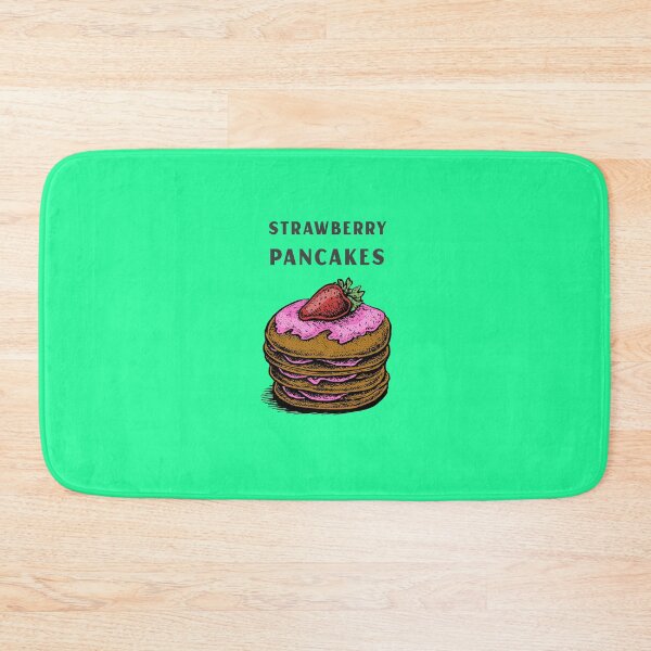 Item preview, Strawberry Stacked Pancakes with Pink Sauce designed and sold by tepalistings.