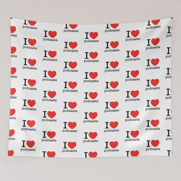 Item preview, I love podcasts! Simple pattern for many accessories designed and sold by CaptainWheels.