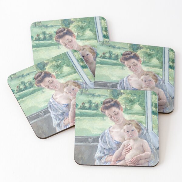 Item preview, Mother and Child in the Conservatory By Mary Cassatt  designed and sold by sunny-007.