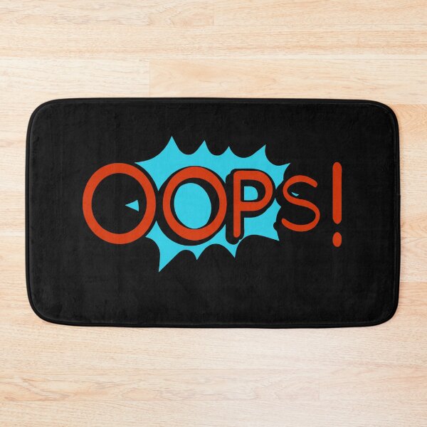Item preview, OOPS Comic Cartoon Bubble To Be Sorry Gift designed and sold by nouvinamed.